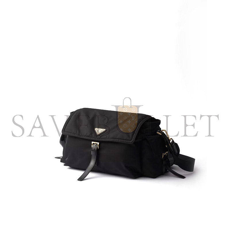 PRADA EXPLORE LARGE RE-NYLON SHOULDER BAG WITH FLAP 1BD391 (37.5*19*12cm) PRADA EXPLORE LARGE RE-NYLON SHOULDER BAG WITH FLAP 1BD391 (37.5*19*12cm)